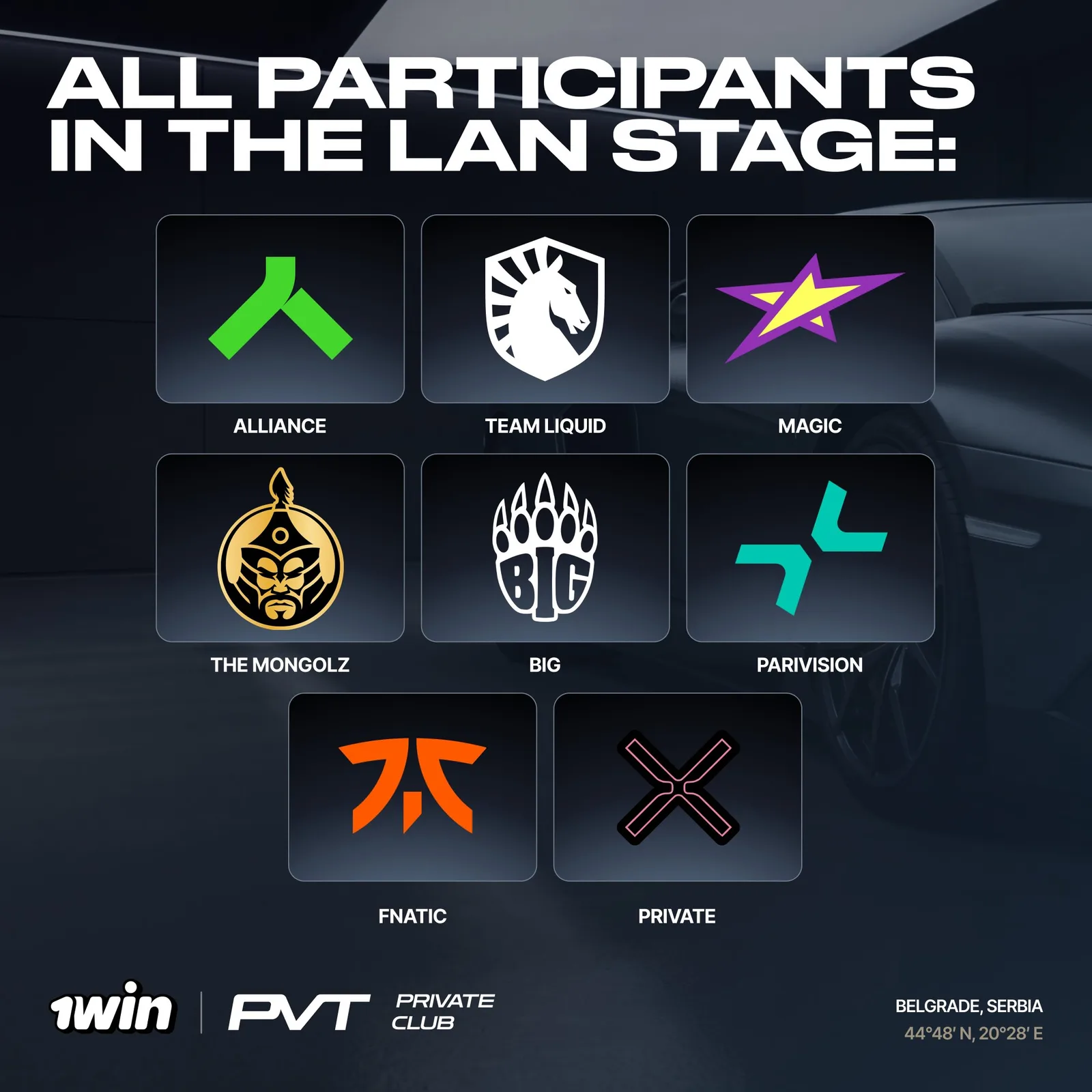 1win Private Club #2: Format, Schedule, and Results Matches