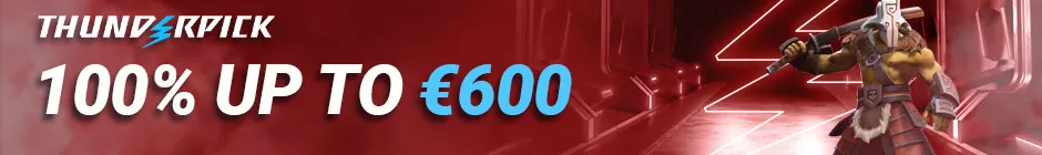 Thunderpick — 100% up to €600